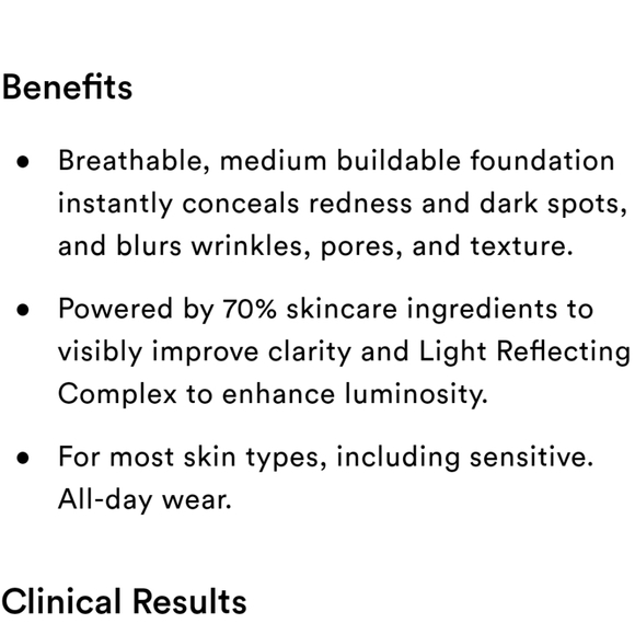 NARS LIGHT REFLECTING ADVANCED SKINCARE FOUNDATION. - Picture 11 of 13